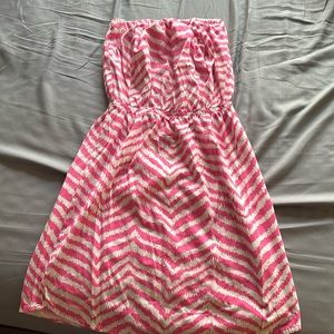 Lilly Pulitzer XS Zebron Windsor strapless dress